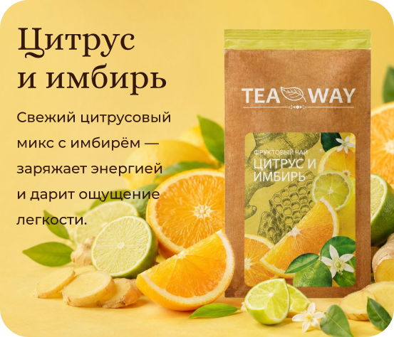 Цитрус и имбирь TEAWAY