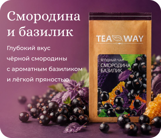 Смородина и базилик TEAWAY